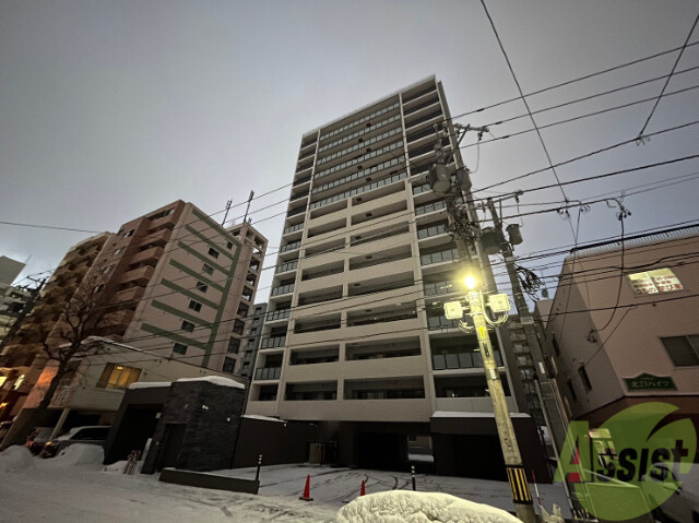 建物外観　「クリーンリバーフィネス北２４条ステーションフロント」