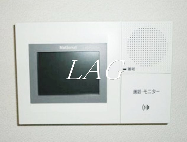 セキュリティ　モニター付きインターホンです。