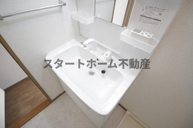 洗面設備　洗面所です