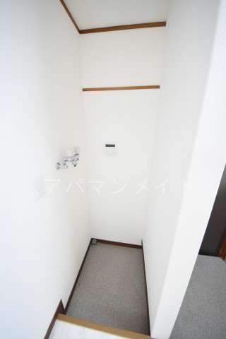 その他設備　洗濯機置場です！