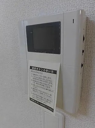 セキュリティ　モニタ付インターホン