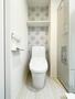 トイレ　清潔感のあるトイレです