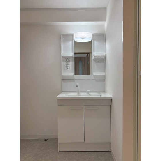洗面設備　別部屋の写真です。