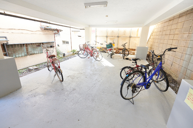 その他設備　バイク駐車可