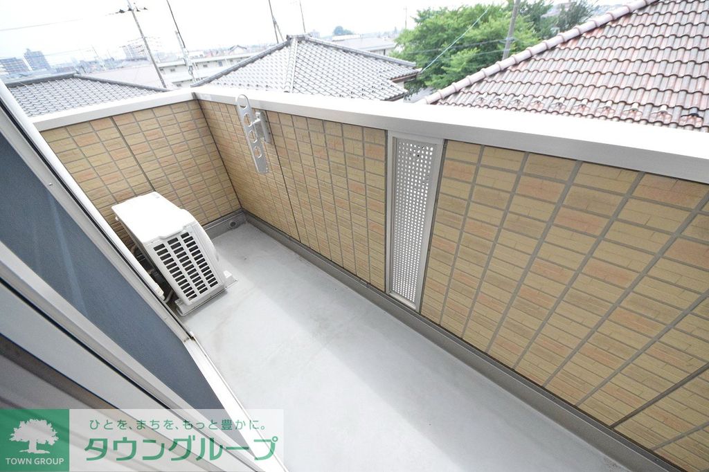 バルコニー　庭