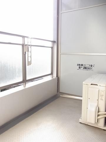 バルコニー　バルコニー付きのお部屋