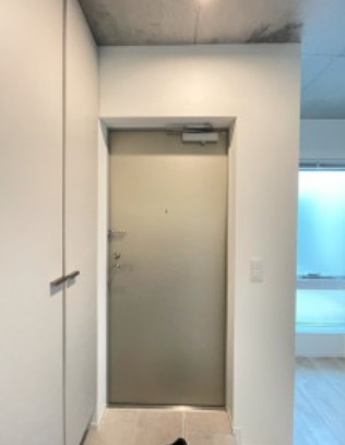 玄関　落ち着いた玄関です
