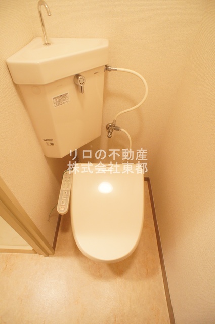 トイレ　洗浄便座付です！毎日清潔・快適にお過ごしいただけます♪