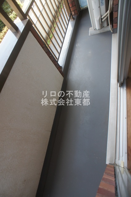 バルコニー　バルコニー付！お天気のいい日は洗濯物も気持ちよく干せますね！