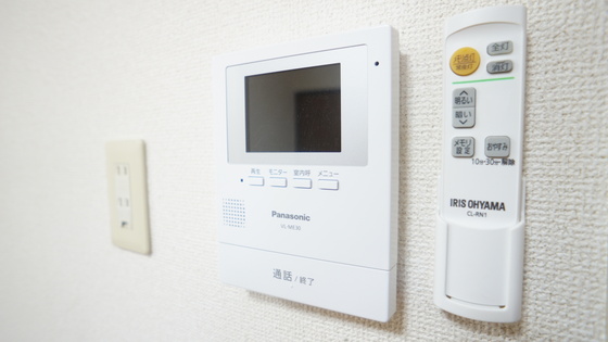 セキュリティ　カメラ付きインターホン