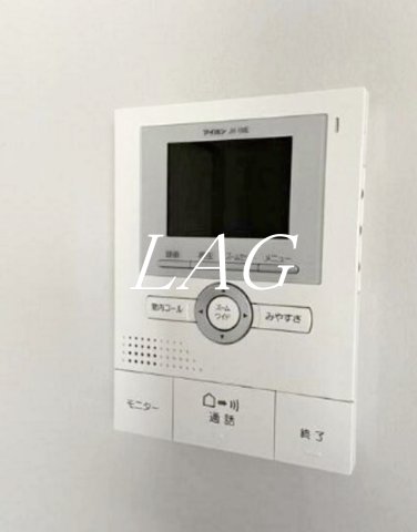 セキュリティ　モニターつきインターホンです。
