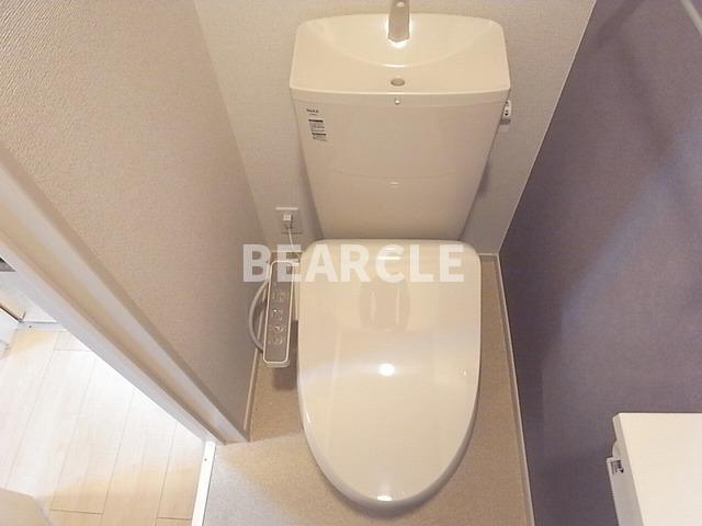 トイレ　ゆったりとした空間のトイレです