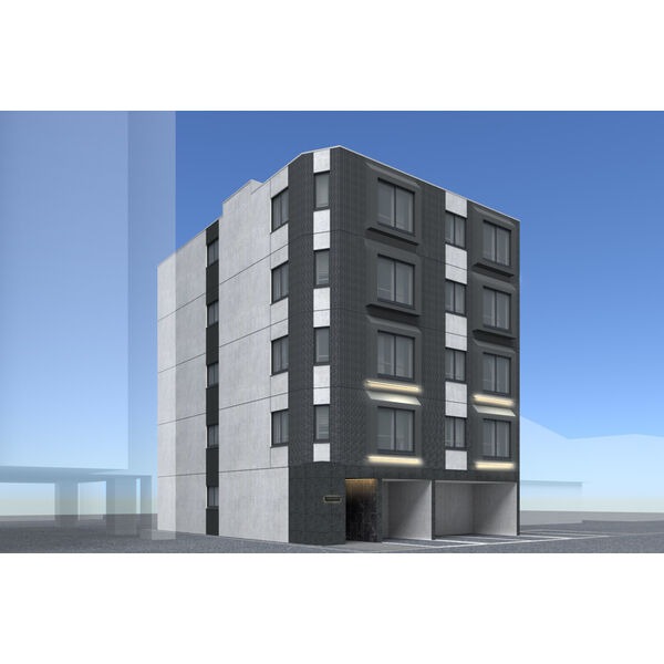 建物外観　完成予想パース「（仮）アルファスクエア北２西２３」