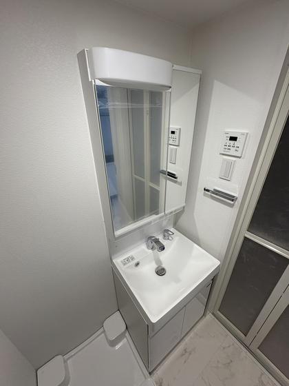 洗面設備　※別号室の写真です