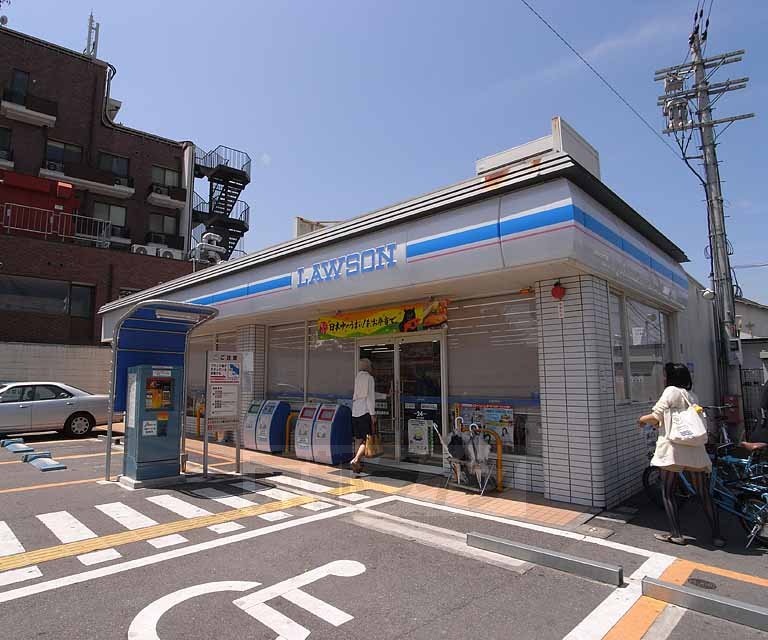 コンビニ　ローソン北野白梅町店（コンビニ）まで431m