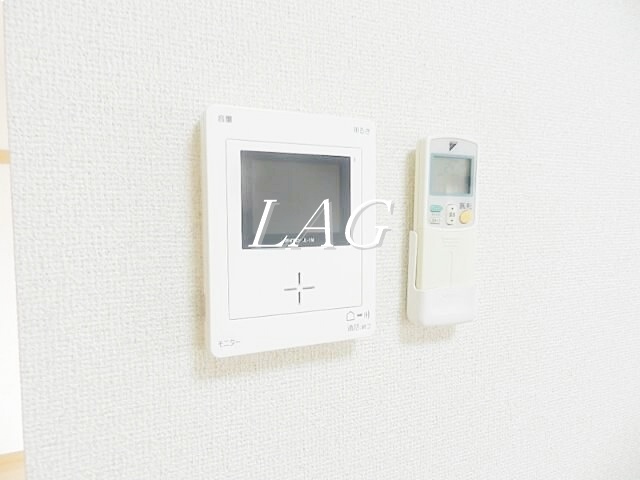 セキュリティ　モニター付インターホンです。