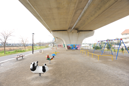 公園　湘南夢わくわく公園（公園）まで572m