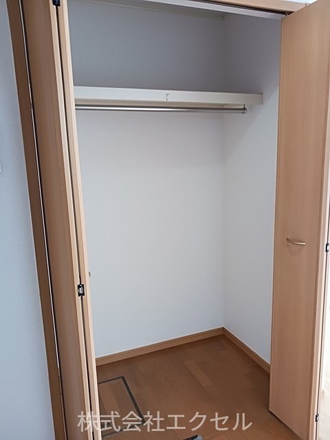 収納　クローゼット完備。