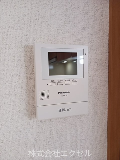 セキュリティ　安心のTVモニタ付きインターフォンです。