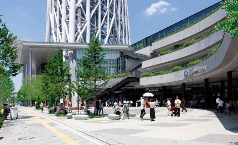 ショッピングセンター　東京スカイツリータウン（ショッピングセンター）まで449m