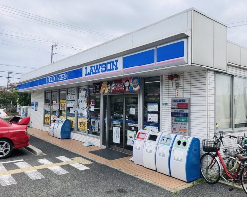 コンビニ　ローソン（南甲子園店）（コンビニ）まで466m