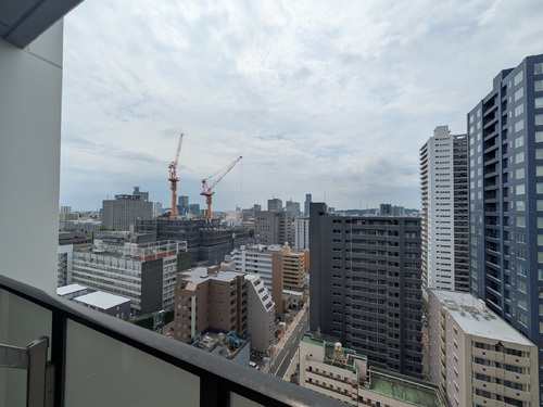 眺望　バルコニーから南東向きの眺望