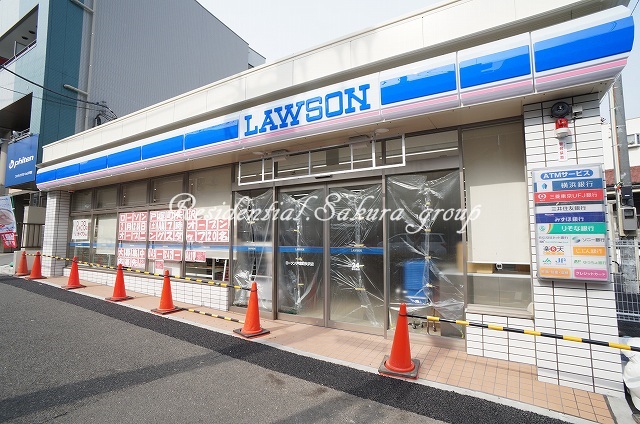 コンビニ　ローソン 戸塚町矢沢店（コンビニ）まで197m