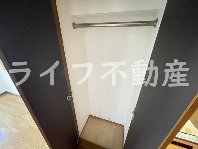 収納　収納のためのスペースです