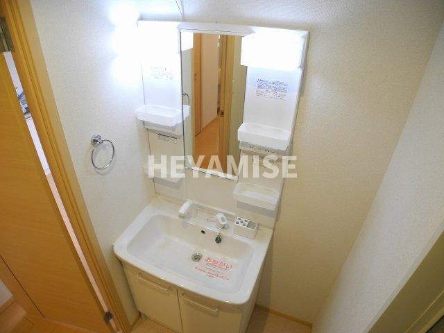 洗面設備　※室内画像は別号室のもの