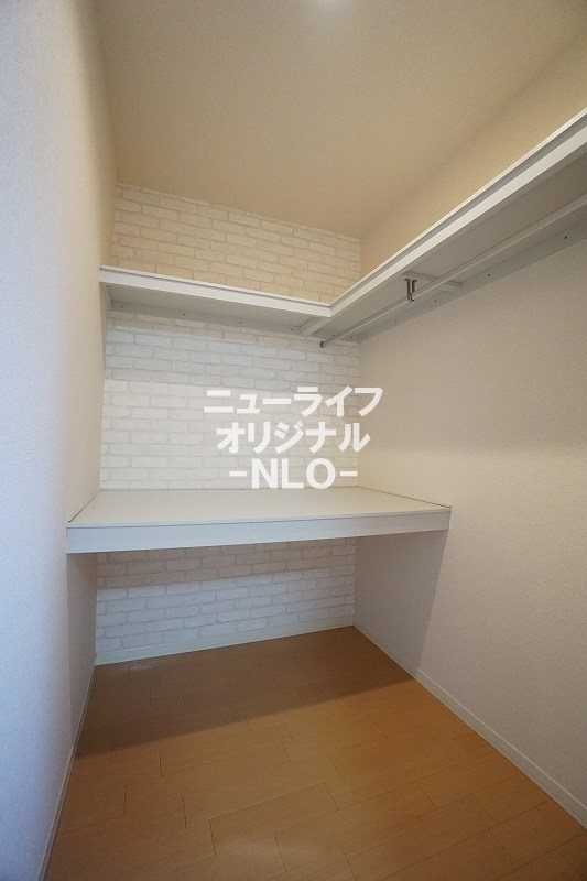 収納　荷物が多い方もすっきり収納できるWIC☆
