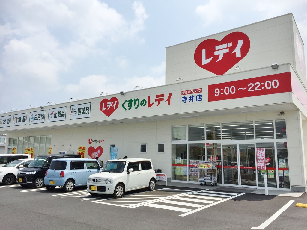 ドラックストア　くすりのレデイ鶴新田店（ドラッグストア）まで705m