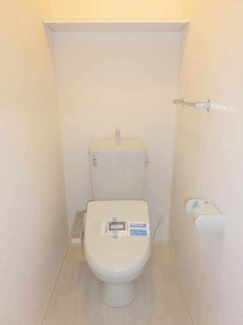 トイレ　あると嬉しいウォシュレット付きのトイレ。