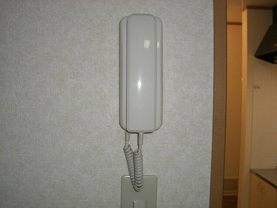セキュリティ　インターホンあります。別部屋参考写真。