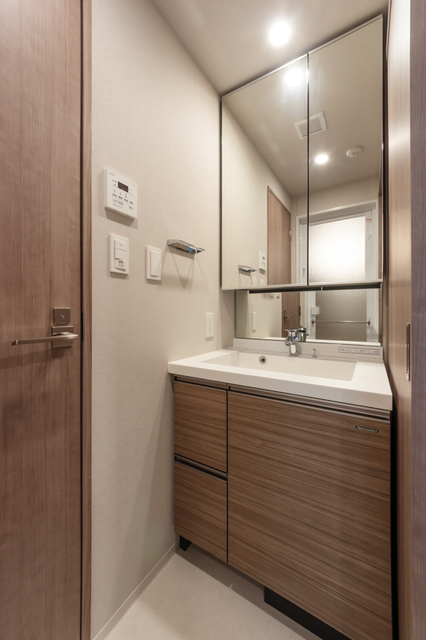 洗面設備　※写真は同タイプ住戸です。