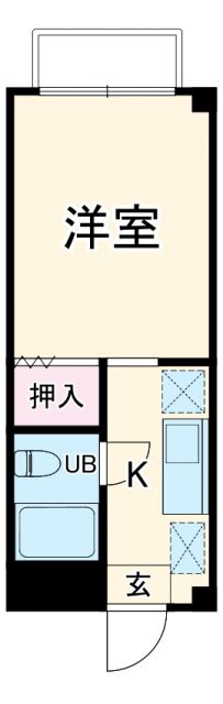野村マンションの間取り写真