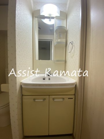 洗面設備　写真は同タイプの別号室です