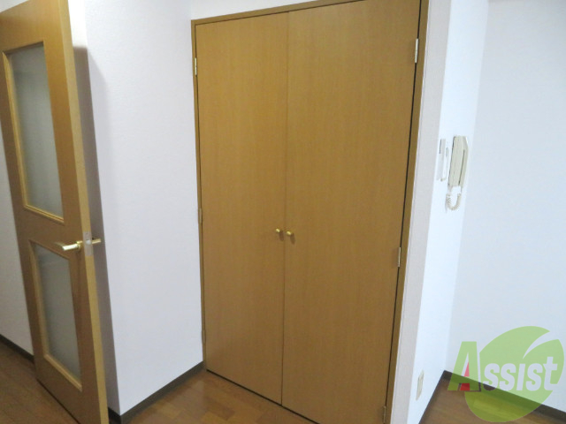 収納　ここに収納があります。収納があると部屋が広く使えます。