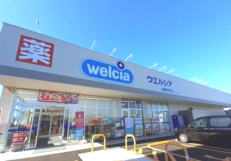 ドラックストア　ウエルシア上越新光町店（ドラッグストア）まで550m