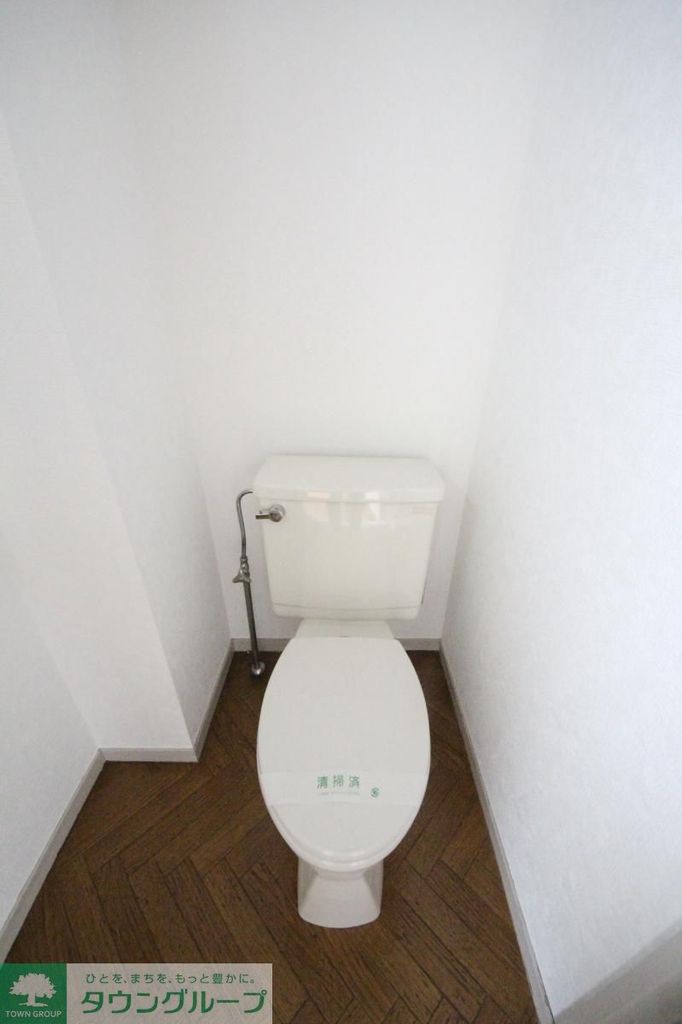 西武新宿線 沼袋駅 徒歩9分 3階建 築42年のトイレ写真