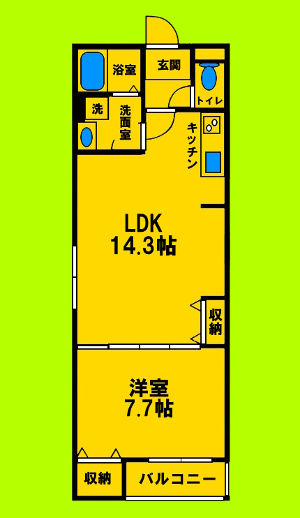 阪急千里線 吹田駅 徒歩13分 3階建 新築の間取り写真