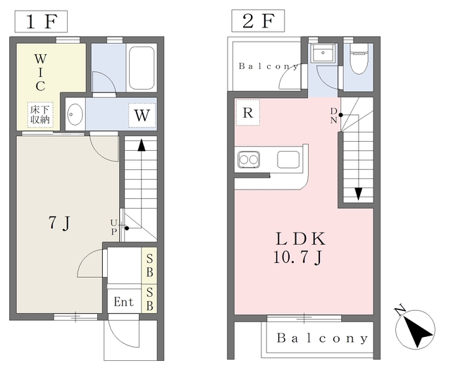 1LDK Apartment in Funabashi, Chiba — photo 2 of 3