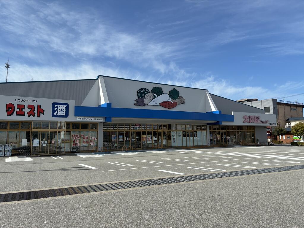 スーパー　大阪屋ショップ魚津釈迦堂店（スーパー）まで1025m
