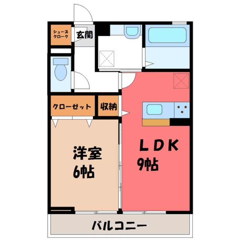 グランパレス 住居の間取り写真
