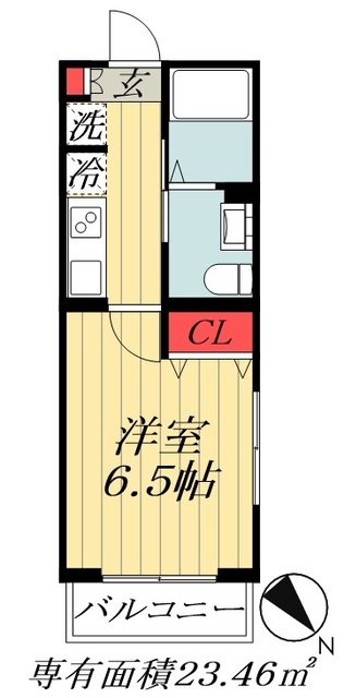 東京メトロ東西線 浦安駅 徒歩15分 3階建 築1年の間取り写真
