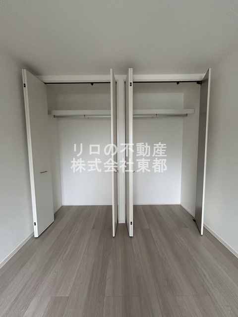 収納　奥行のある収納付です！増えがちな荷物をもスッキリ収納できます