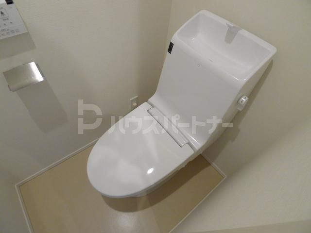 ＪＲ総武線快速 錦糸町駅 徒歩8分 14階建 築14年のトイレ写真