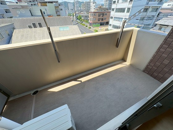 バルコニー　※別部屋の写真です