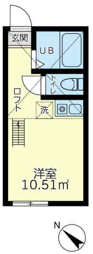 ユナイト日の出ゴルゴンゾーラの間取り写真