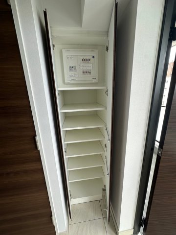 洗面設備　脱衣スペースもあります
