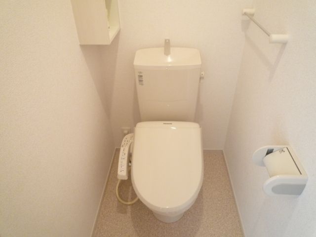 キューズ エリシオンAのトイレ写真